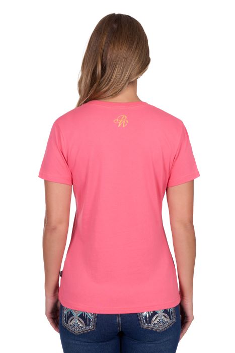 Pure Western Womens Tammy Short Sleeve Tee [sz:8]