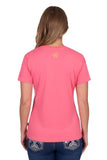 Pure Western Womens Tammy Short Sleeve Tee [sz:8]