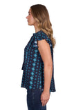 Pure Western Womens Estella Sl Blouse [sz:8]