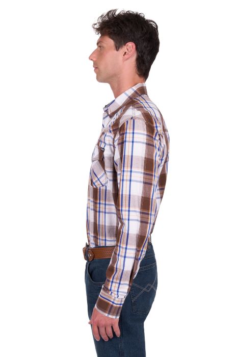 Pure Western Mens George Long Sleeve Shirt [sz:xs]