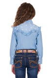 Pure Western Girls Pheobe Long Sleeve Shirt [sz:4]