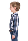 Pure Western Boys Nicholas Long Sleeve Shirt [sz:4]
