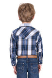 Pure Western Boys Nicholas Long Sleeve Shirt [sz:4]