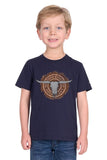 Pure Western Boys Samuel Short Sleeve Tee [sz:4]
