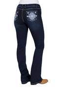 Pure Western Womens Lyn R Rider Jean 36l [sz:6]