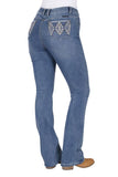 Pure Western Womens Pam Hi Rise Bcut Jean 32l [sz:6]