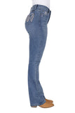 Pure Western Womens Pam Hi Rise Bcut Jean 32l [sz:6]