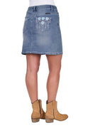 Pure Western Womens Bailey Denim Skirt [sz:6]