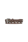 Pure Western Martine Hat Band - Chocolate/white 