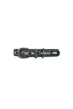 Pure Western Cosmo Dog Collar - Blue [sz:xs]