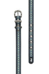 Pure Western Cosmo Dog Collar - Blue [sz:xs]