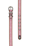 Pure Western Cosmo Dog Collar - Pink [sz:xs]