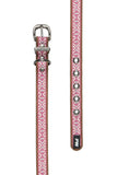 Pure Western Cosmo Dog Collar - Pink [sz:xs]