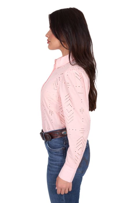 Wrangler Womens Lilly Ls Shirt [sz:8]