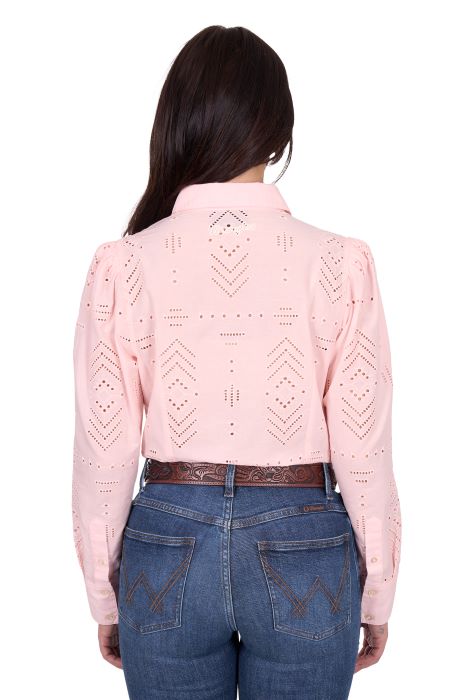 Wrangler Womens Lilly Ls Shirt [sz:8]