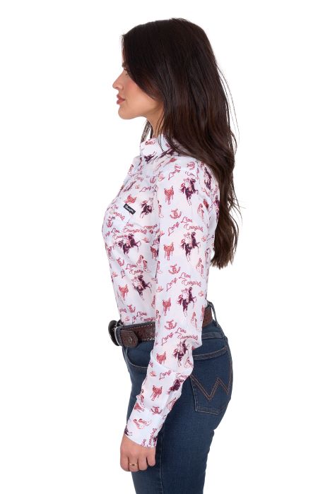 Wrangler Womens Doreen Ls Shirt [sz:8]