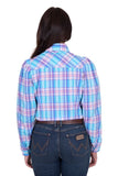 Wrangler Womens Emily Check Ls Shirt [sz:8]