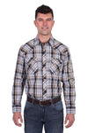 Wrangler Mens Joel Logo Ls Shirt [sz:xs]