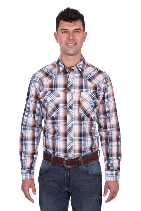 Wrangler Mens Toby Ls Shirt [sz:xs]
