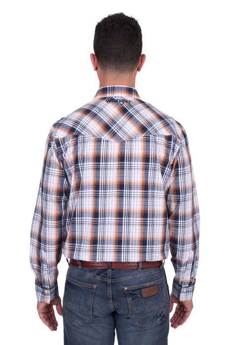 Wrangler Mens Toby Ls Shirt [sz:xs]