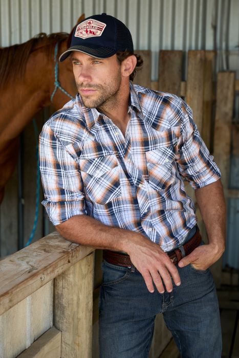 Wrangler Mens Toby Ls Shirt [sz:xs]