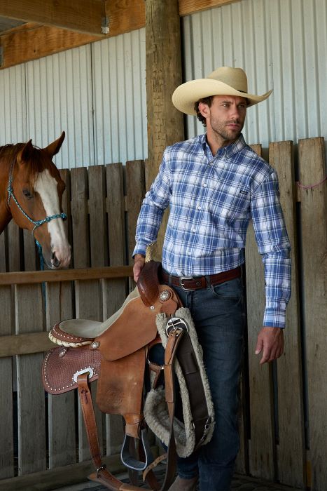 Wrangler Mens Ranger Ls Shirt [sz:xs]