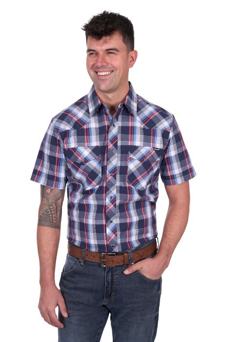 Wrangler Mens Phillip Ss Shirt [sz:xs]