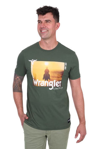 Wrangler Mens Andre Ss Tee [sz:xs]