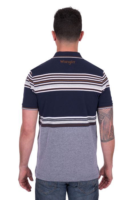Wrangler Mens Victor Short Sleeve Polo [sz:xs]