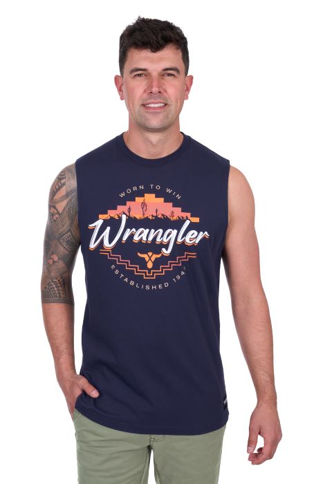 Wrangler Mens Mario Muscle Tank [sz:xs]