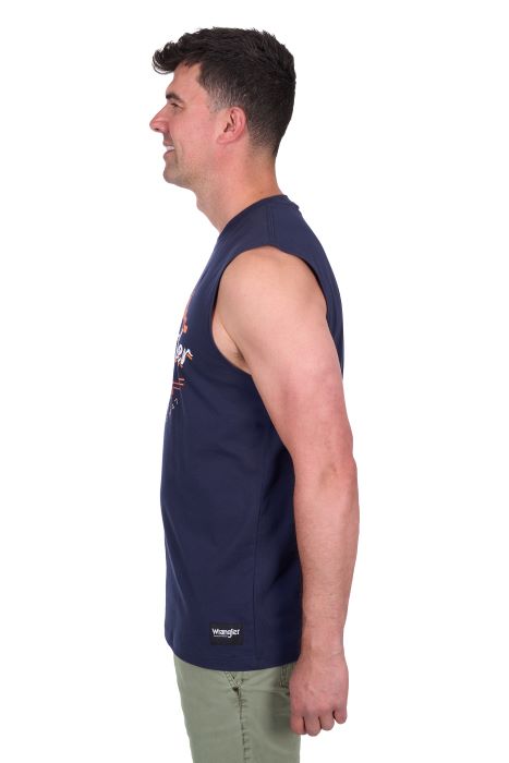 Wrangler Mens Mario Muscle Tank [sz:xs]