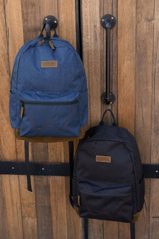 Wrangler Jessie Backpack [cl:navy/tan]