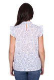 Wrangler Womens Harlow Sl Blouse [sz:8]