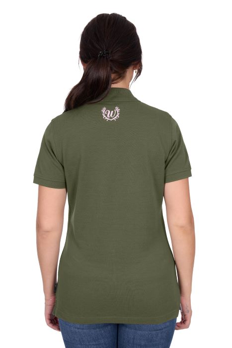 Wrangler Womens Hallie Short Sleeve Polo [sz:8]