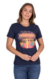 Wrangler Womens Lottie Short Sleeve Tee [sz:8]