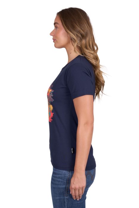 Wrangler Womens Lottie Short Sleeve Tee [sz:8]
