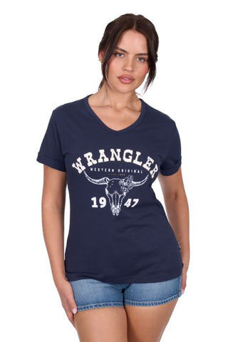 Wrangler Womens Reese Short Sleeve Tee [sz:8]