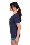 Wrangler Womens Reese Short Sleeve Tee [sz:8]