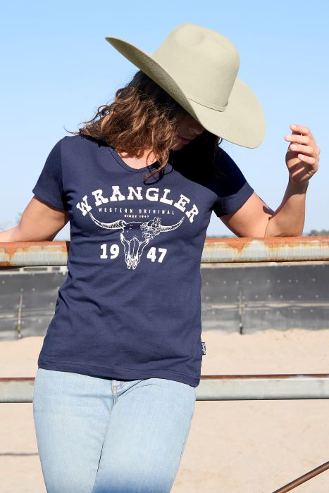 Wrangler Womens Reese Short Sleeve Tee [sz:8]