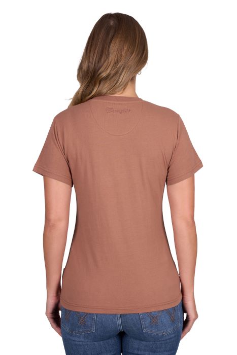 Wrangler Womens Texas Ss Tee [sz:8]