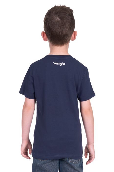 Wrangler Boys Luis Short Sleeve Tee [sz:4]