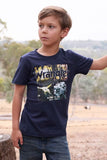 Wrangler Boys Luis Short Sleeve Tee [sz:4]