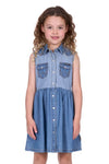 Wrangler Girls Joanna Sleeveless Dress [sz:4]