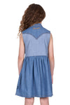Wrangler Girls Joanna Sleeveless Dress [sz:4]