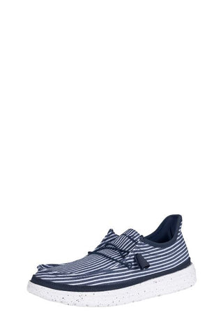 Thomas Cook Womens Sandy Comfort Shoe - Navy Stripe [sz:6]
