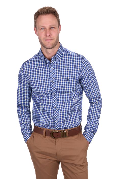 Thomas Cook Mens James Tailored Long Sleeve Shirt [sz:xs]