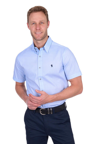 Thomas Cook Mens Michael Tailored Short Sleeve Shirt [sz:xs]