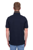 Thomas Cook Mens Ben Tailored 1pkt Short Sleeve Polo - Navy [sz:s]