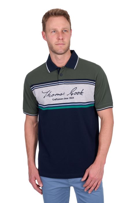 Thomas Cook Mens Andy Tailored Short Sleeve Polo [sz:s]