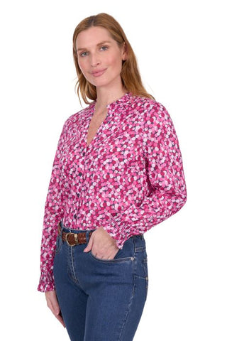 Thomas Cook Womens Ruby Long Sleeve Blouse [sz:8]